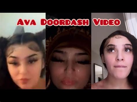 doordash head video|Ava Doordash Head Video on Reddit and Twitter: Unraveling the ...